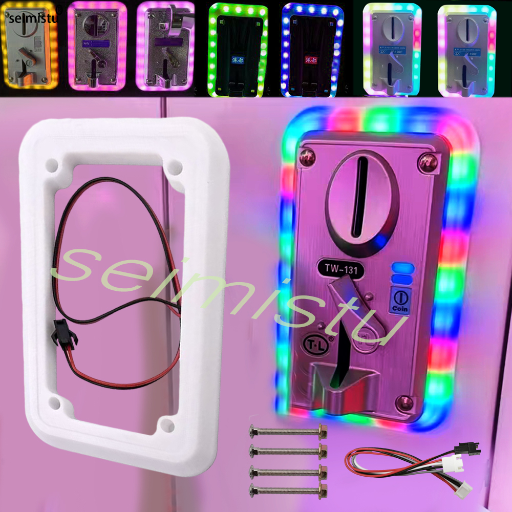 Open Vending Machine - Coin Acceptor LED Colorful LED Frame