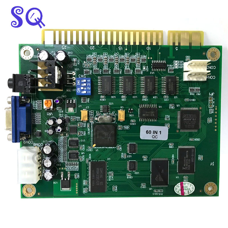 Arcade 60 in 1 Multi Game PCB  - Arcade Button Pcb reseña y precio