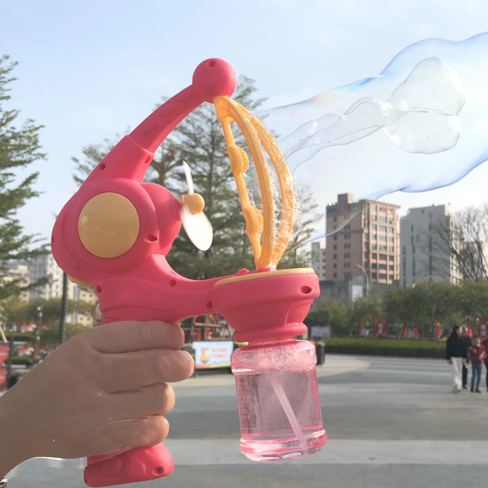 Automatic Bubble Gun Blowing E - Bubble Gum Machine reseña y precio