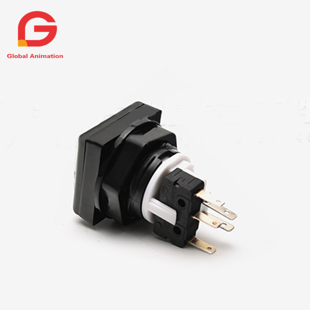 Square Video Game Push Button, - Arcade Button Pcb reseña y precio