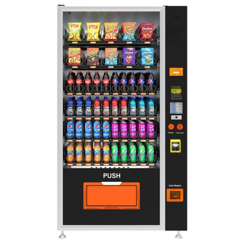 Drinks and Snacks Touch Screen - Commercial Vending Machine reseña y precio