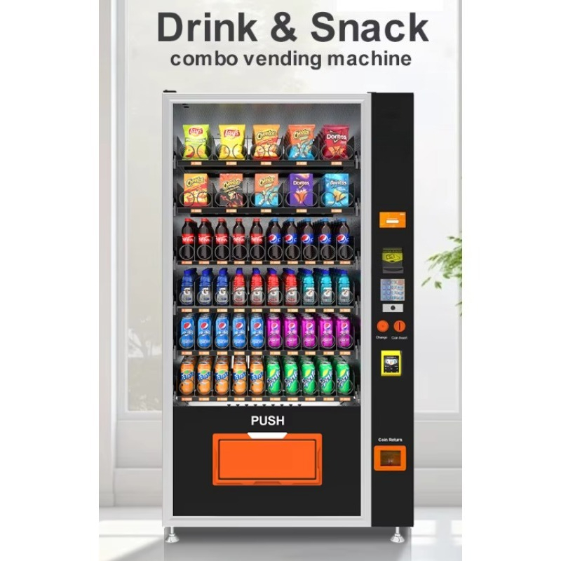 Drinks and Snacks Touch Screen - Commercial Vending Machine reseña y precio