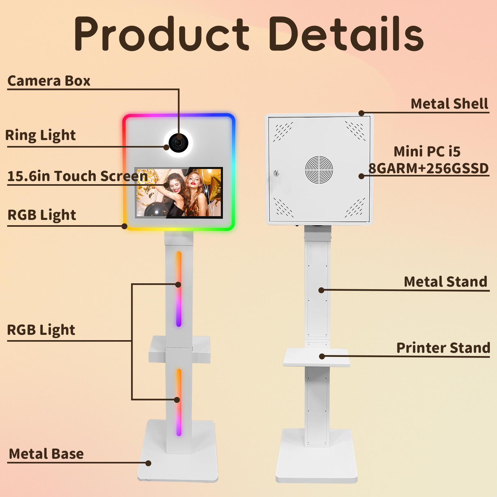 DSLR Photo Booth Machine with  - Photo Booth Machine reseña y precio
