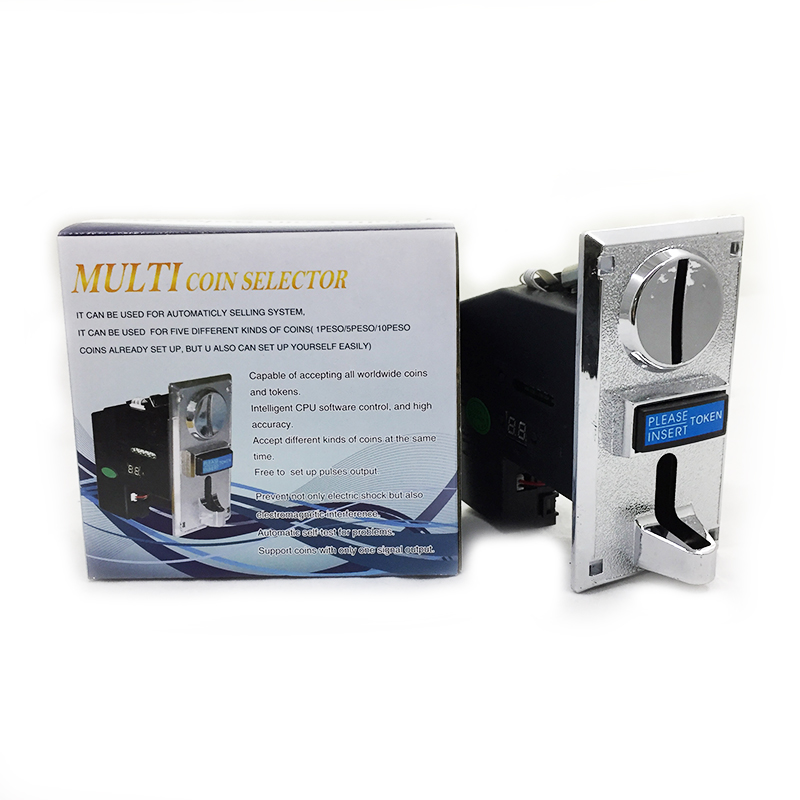 Multi Coin Acceptor Electronic - Token Coin Mechanism reseña y precio