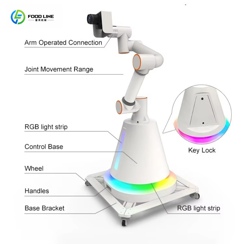 Customized 6 Axis Spin Robotic - Photo Booth Machine reseña y precio