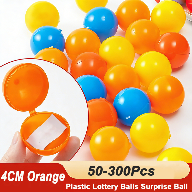 100-500Pcs 4CM Orange Plastic  - Open Vending Machine reseña y precio
