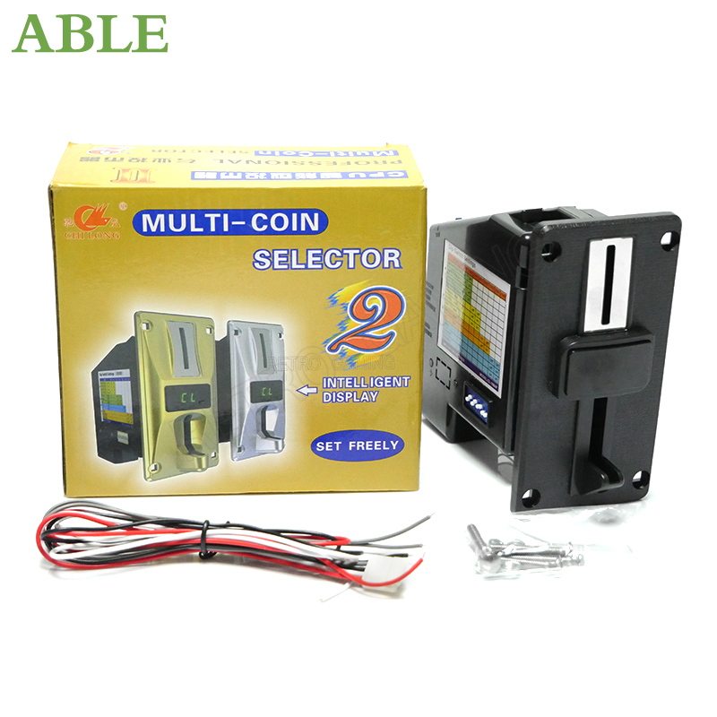 Multi Coin Acceptors Selector  - Vending Arcade Games reseña y precio