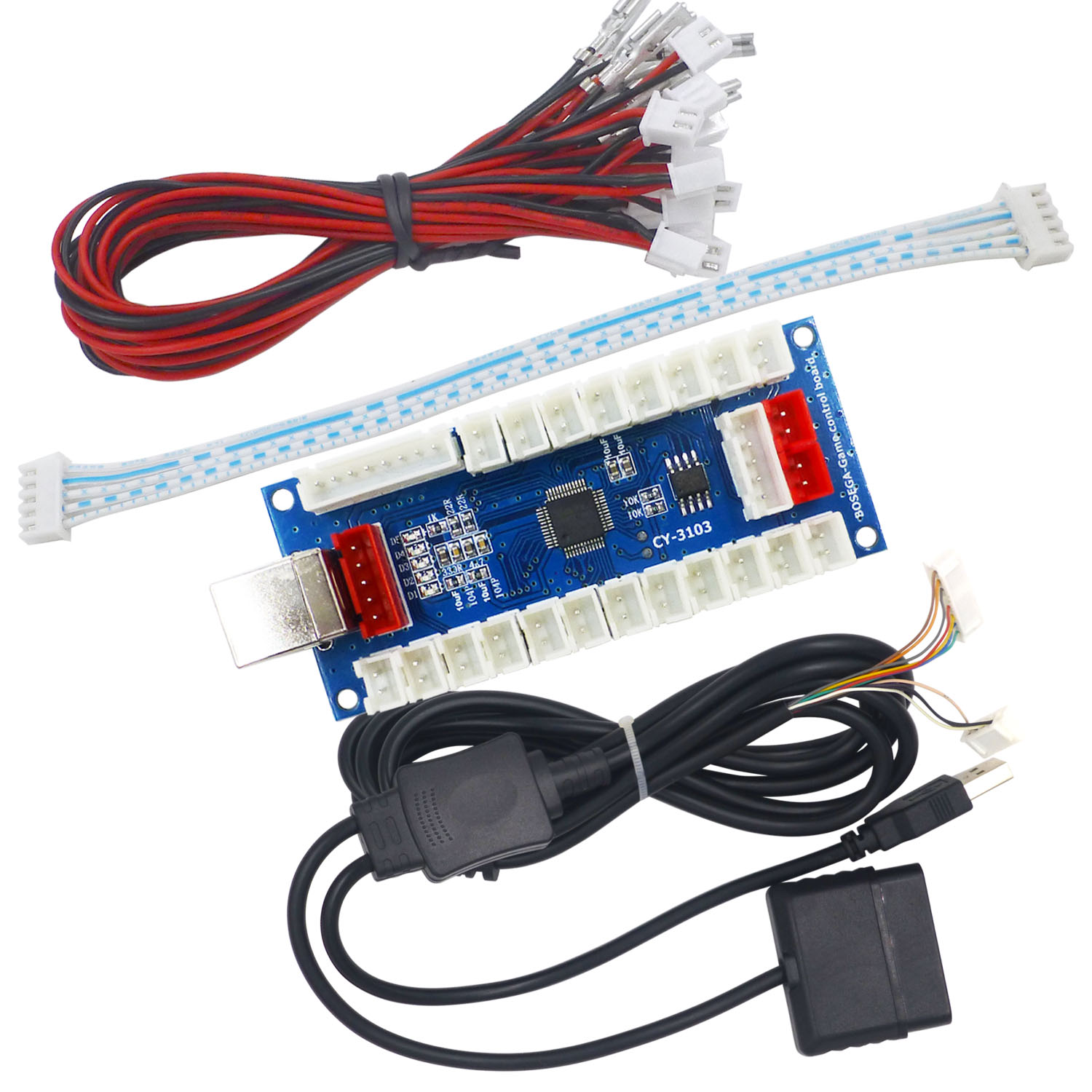 SJ@JX Arcade Controller Zero D - Arcade Button Pcb reseña y precio