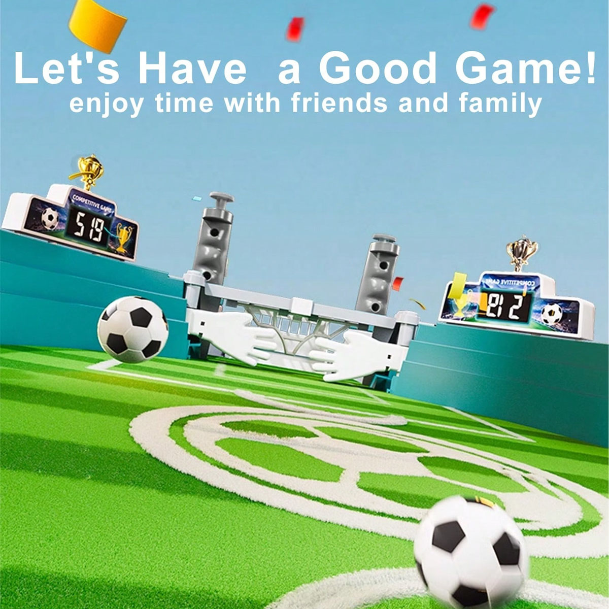 Table Football Game, Two-Perso - Pinball Machine reseña y precio