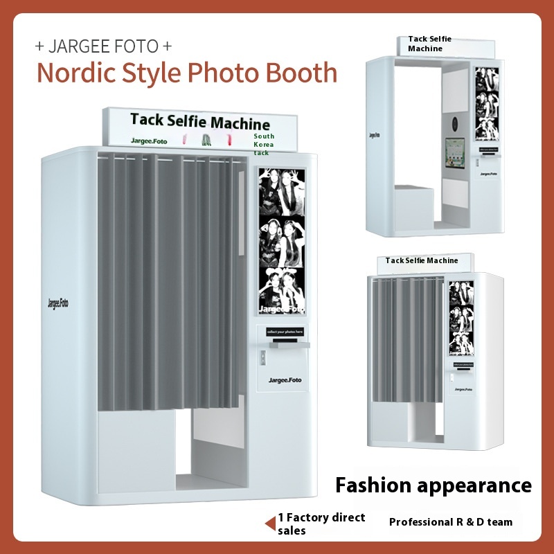 Nordic Style Portable All-in-O - Photo Booth Machine reseña y precio