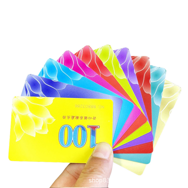 50Pcs Frosted Chip Card PVC We - Arcade Card Vending Machine reseña y precio