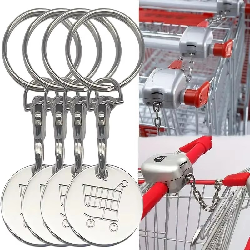 Shopping Trolley Tokens Key Ri - Token Coin Mechanism reseña y precio