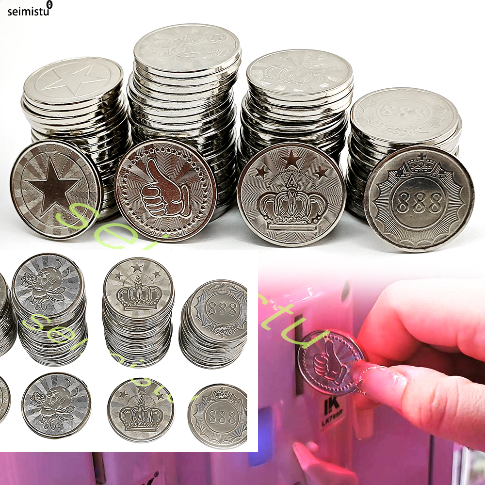 100pcs Coin Token Stainless St - Token Coin Mechanism reseña y precio