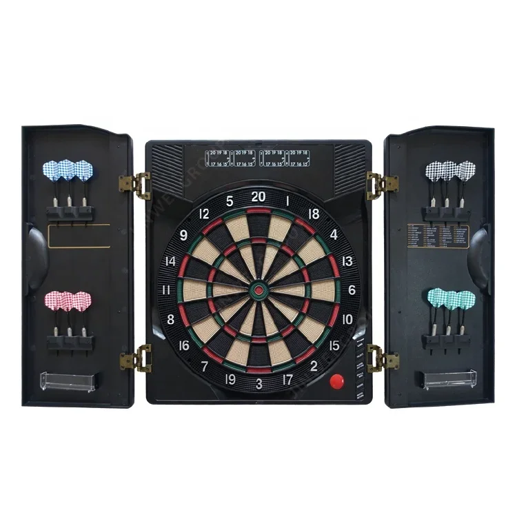 z indoor game molded cabinet d - Electronic Dartboard Cabinet reseña y precio