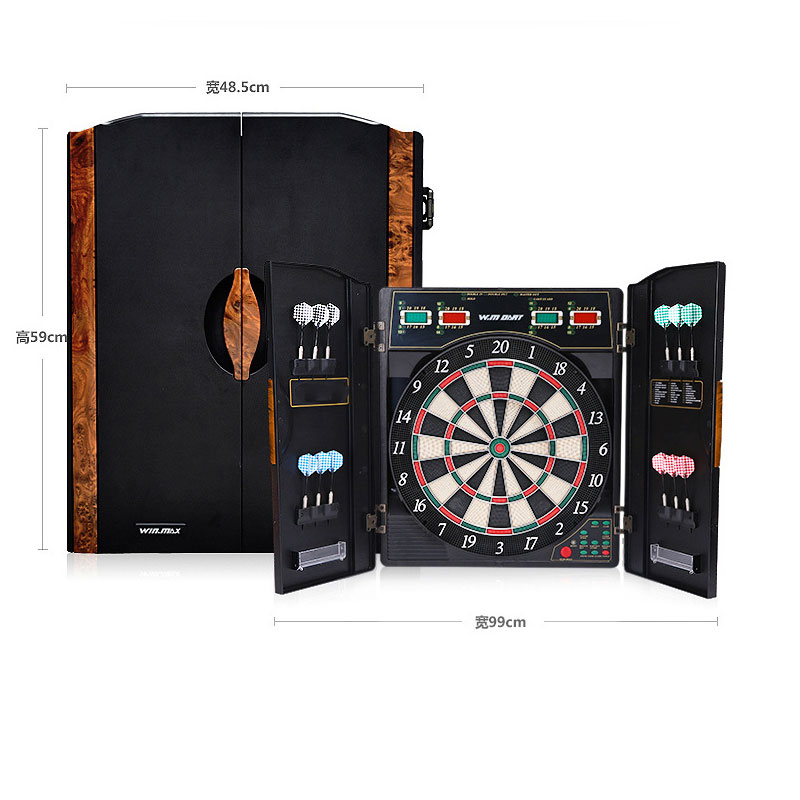 Electronic Dart Cabinet With A - Electronic Dartboard Cabinet reseña y precio
