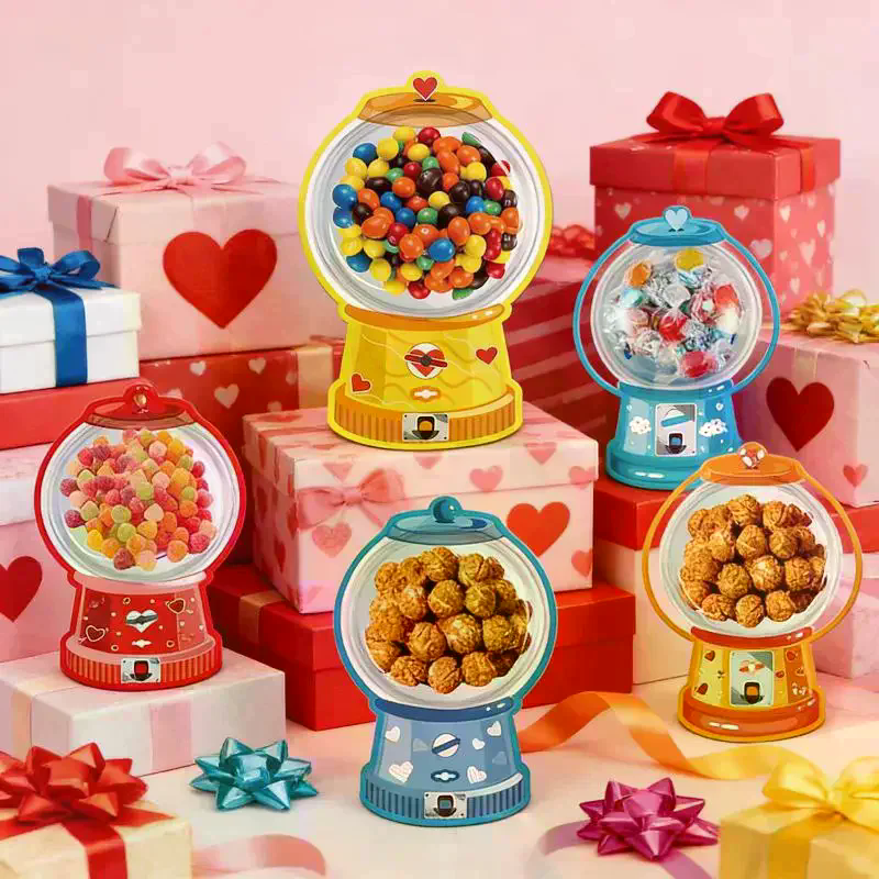 18/36 Pcs DIY Valentines Candy - Bubble Gum Machine reseña y precio