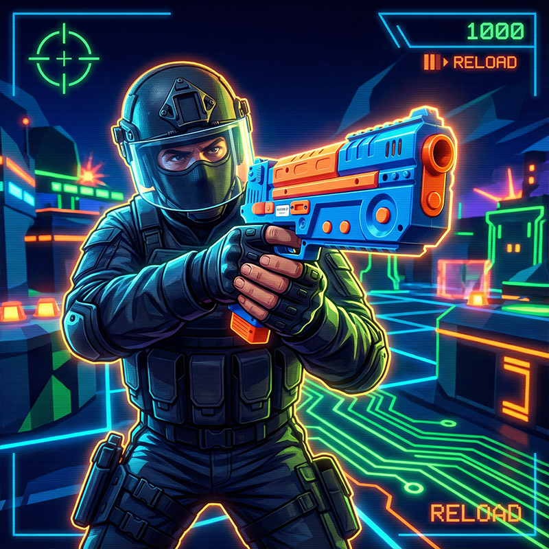 2.4G Wireless Light Gun Contro - Gun Shooting Arcade reseña y precio