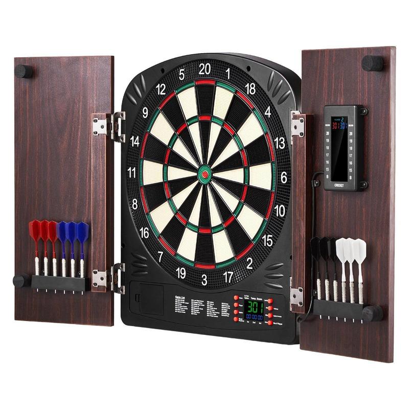 Dartboard and cabinet set Home - Electronic Dartboard Cabinet reseña y precio
