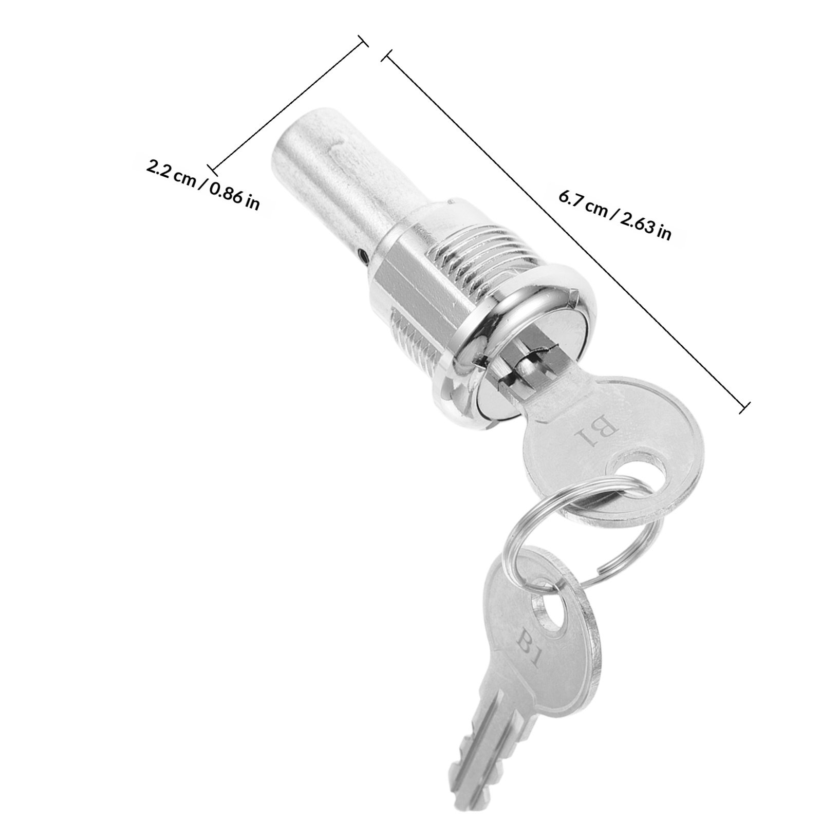 1 Set Of Vending Machine Lock  - Bubble Gum Machine reseña y precio
