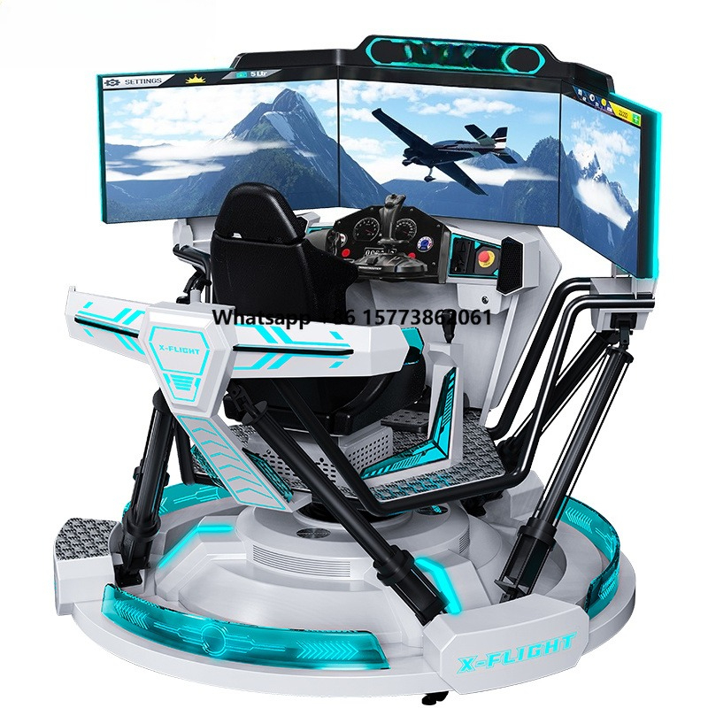 VR Flying Simulator Aircraft T - 9D Vr Simulator reseña y precio