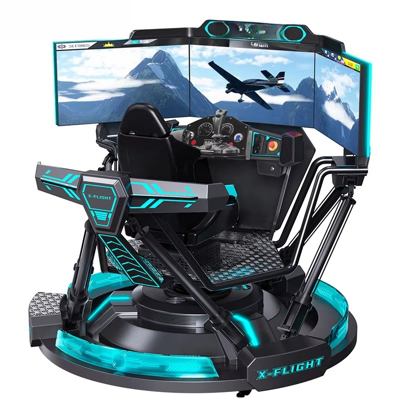 VR Flying Simulator Aircraft T - 9D Vr Simulator reseña y precio