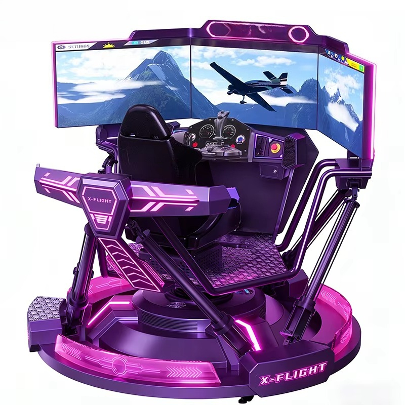 VR Flying Simulator Aircraft T - 9D Vr Simulator reseña y precio