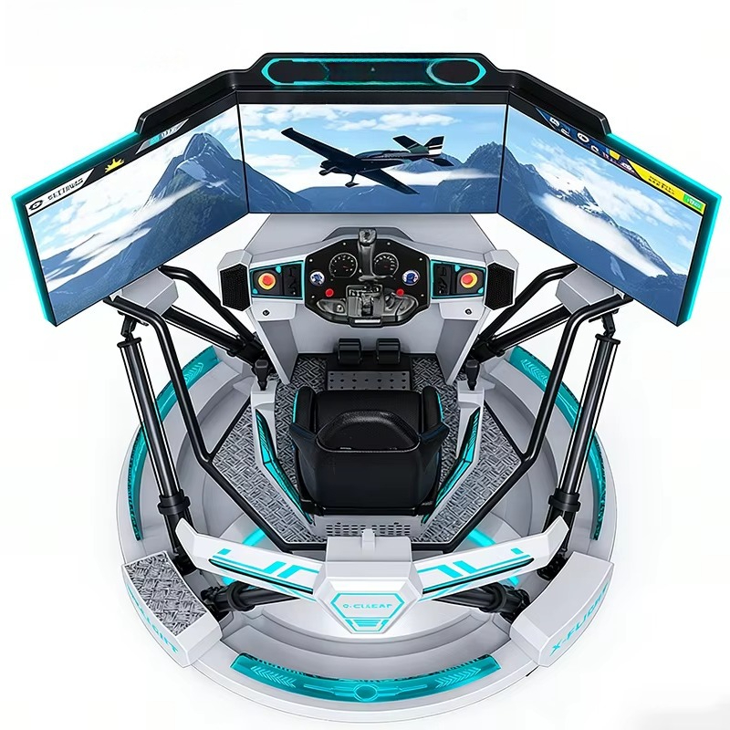VR Flying Simulator Aircraft T - 9D Vr Simulator reseña y precio