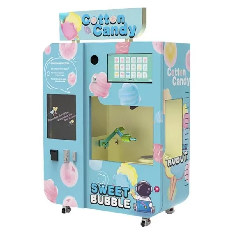Fully Automatic Cotton Candy V - Commercial Vending Machine reseña y precio