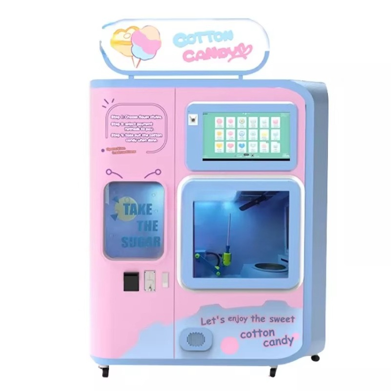 Fully Automatic Cotton Candy V - Commercial Vending Machine reseña y precio