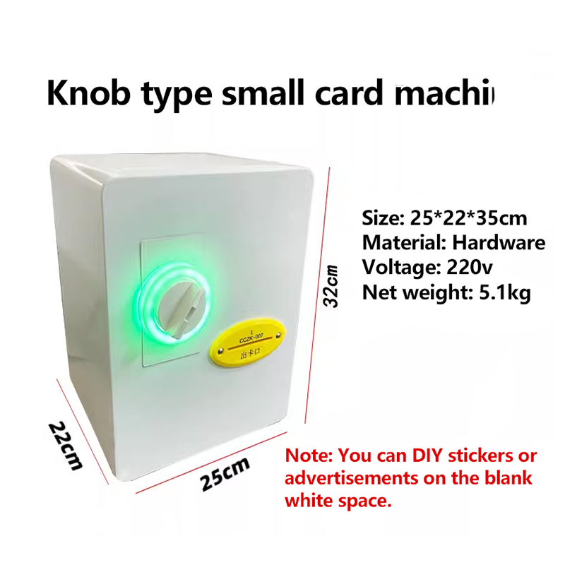 Knob Type Mini Card Dispenser  - Arcade Card Vending Machine reseña y precio