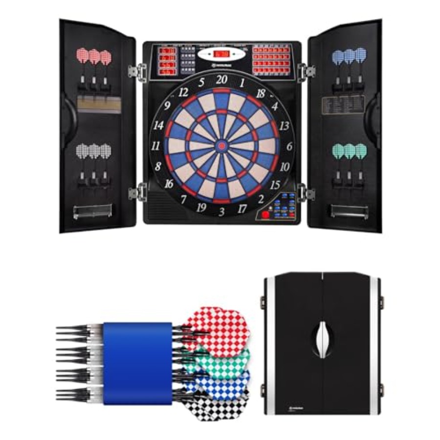 Electronic Dart Board Set, Sof - Electronic Dartboard Cabinet reseña y precio