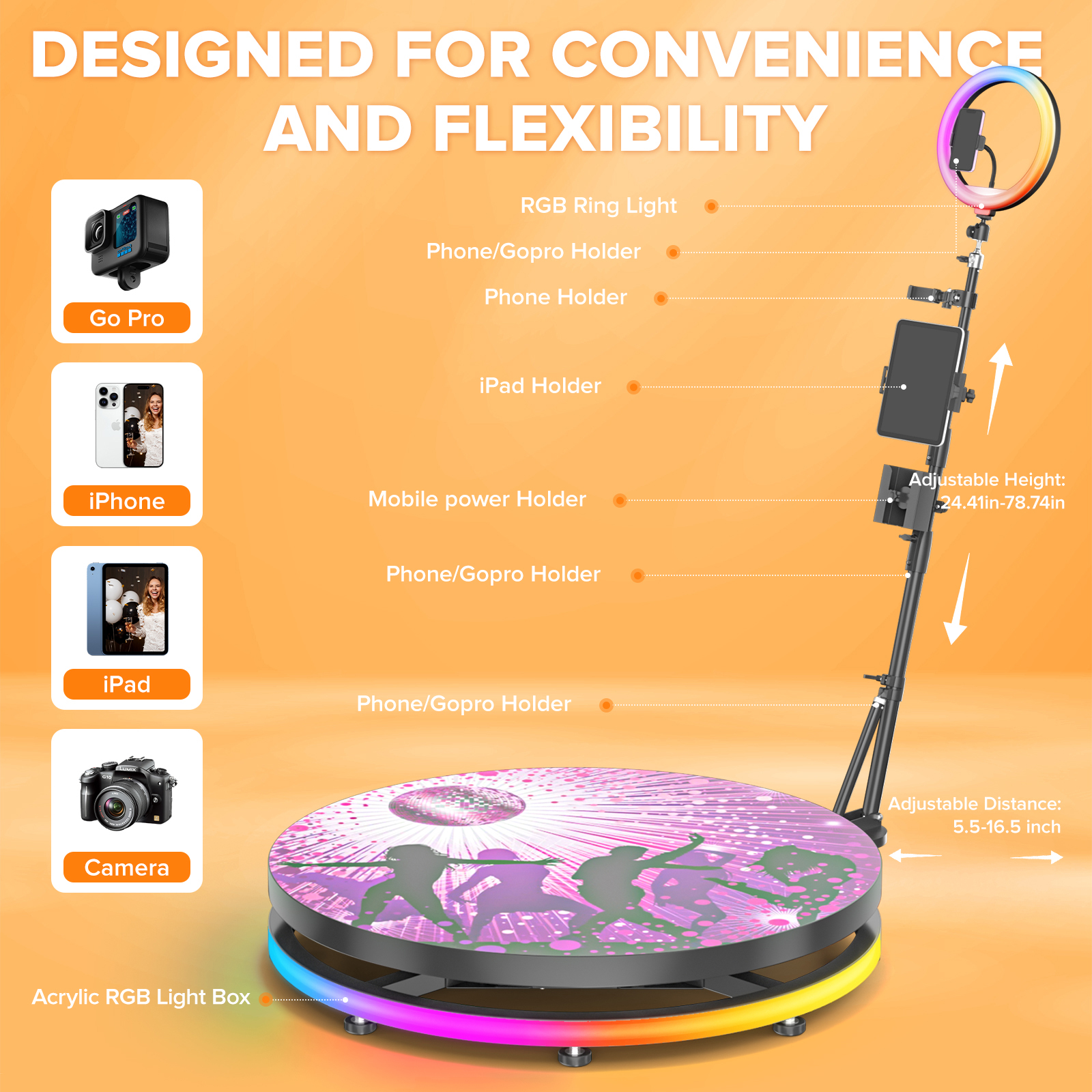 360 Photo Booth For Wedding Pa - Photo Booth Machine reseña y precio