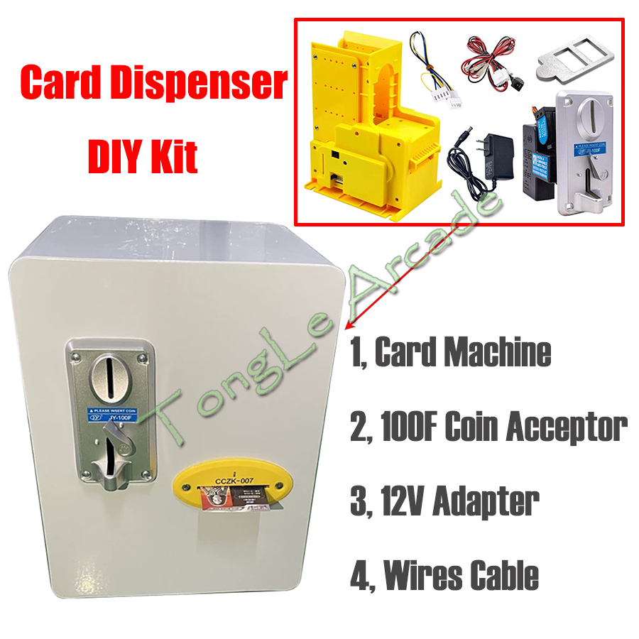 Arcade Card Dispenser DIY Kit  - Arcade Card Vending Machine reseña y precio