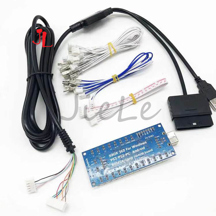 USB to Jamma Arcade Game Contr - Arcade Button Pcb reseña y precio