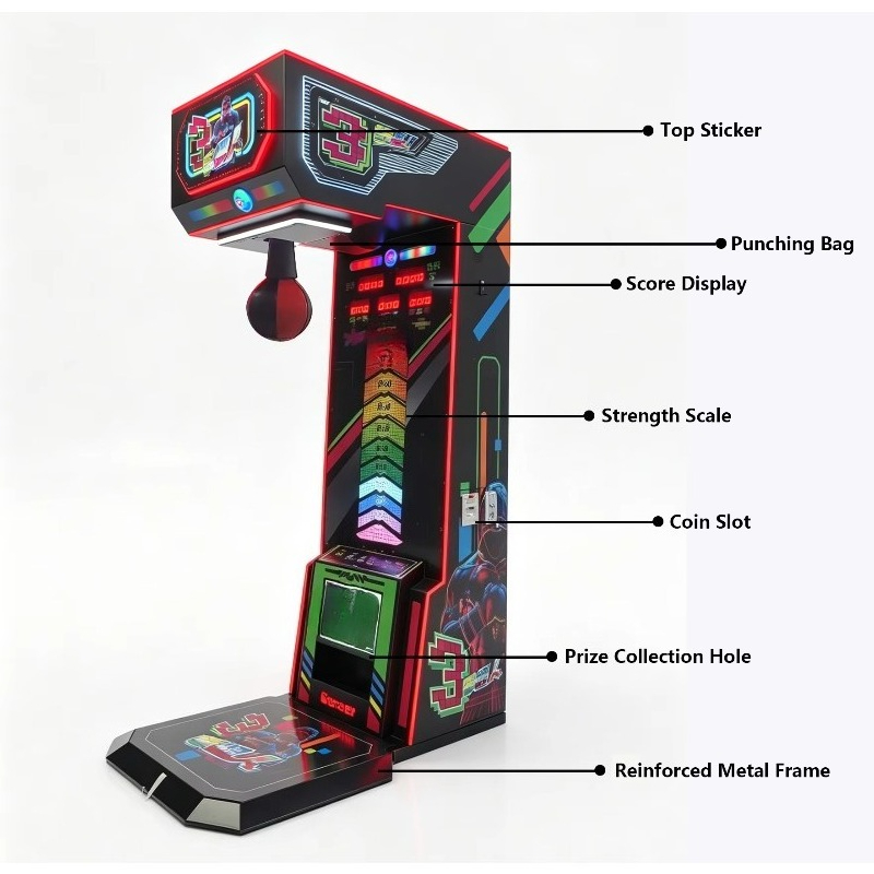 Boxing Simulator Machine Elect - Arcade Games & Vending Co reseña y precio