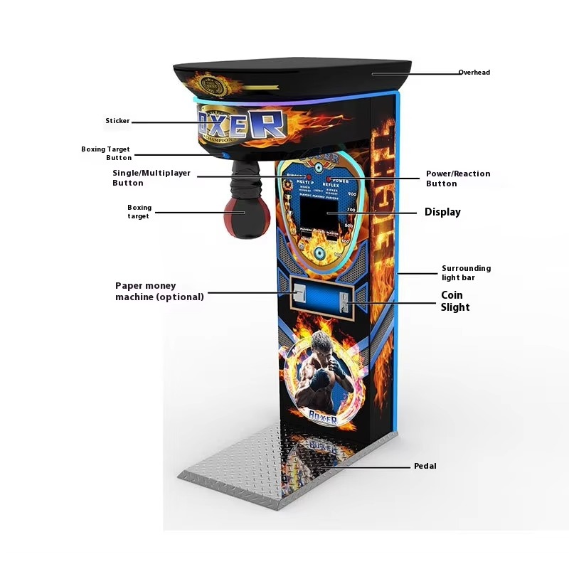 Black King Boxing Arcade Machi - Arcade Games & Vending Co reseña y precio