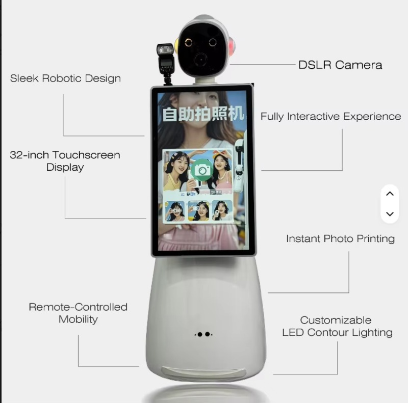 Automatic Photo Booth Machine  - Photo Booth Machine reseña y precio