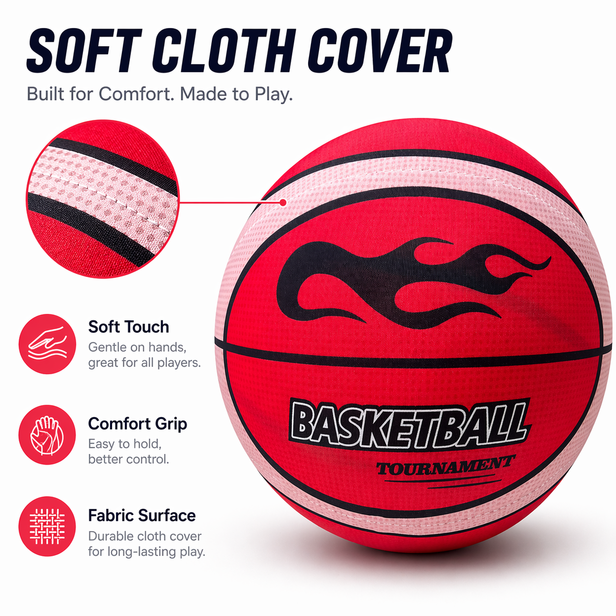 Fabric Cover Silent Basketball - Basketball Arcade Game reseña y precio