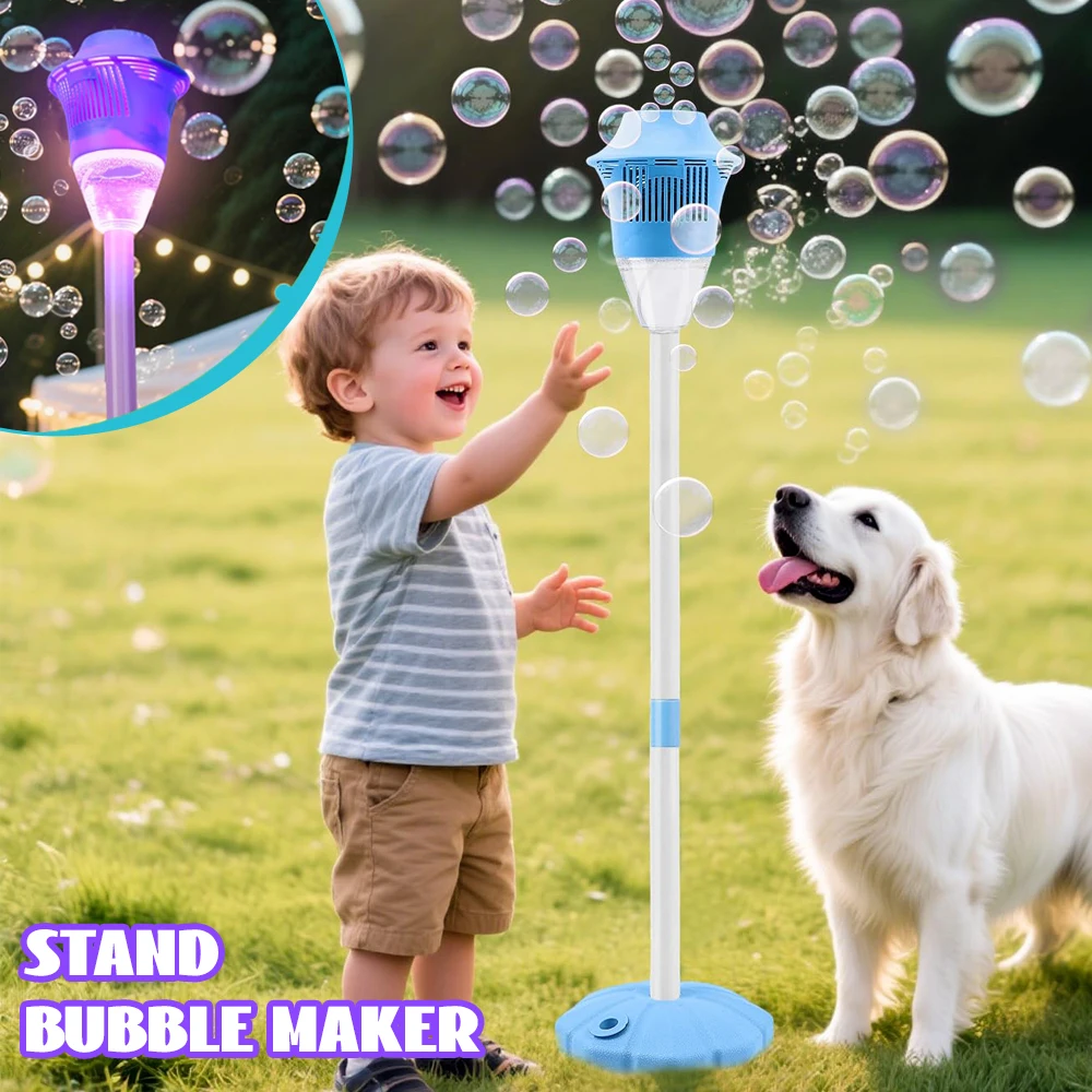 Stand Bubble Machine with Ligh - Bubble Gum Machine reseña y precio