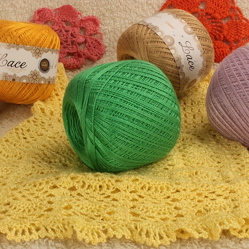 4 Skeins of No. 8 Pearl Lace Y - Skee Ball Arcade reseña y precio