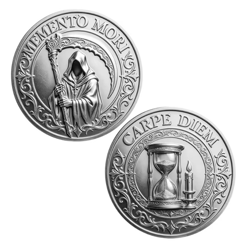 Memento Mori Carpe Diem Grim R - Token Coin Mechanism reseña y precio
