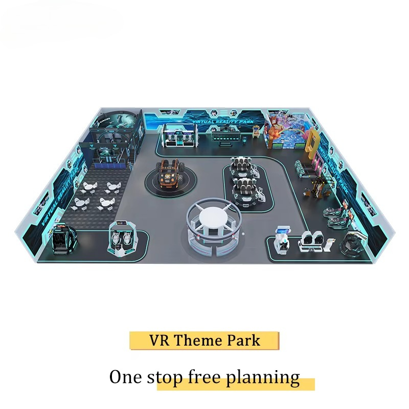 VR Theme Park Customized Facto - Arcade Games & Vending Co reseña y precio