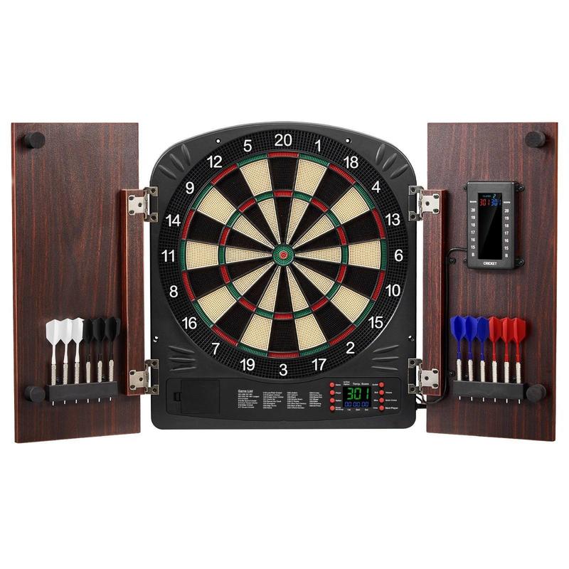 Dartboard and cabinet set Home - Electronic Dartboard Cabinet reseña y precio