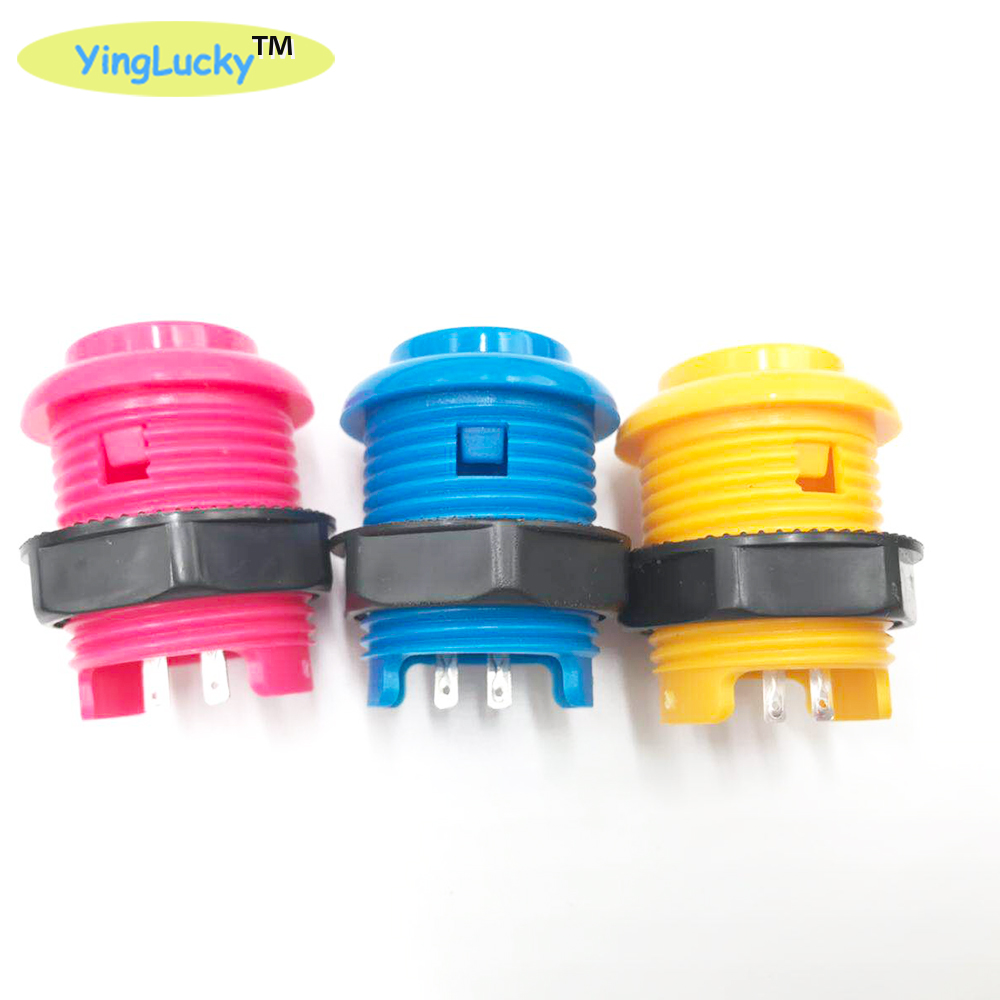 50pcs Arcade Buttons 28mm 24mm - Arcade Ticket Machine reseña y precio