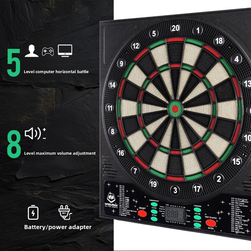Electronic Dart Board LED Elec - Electronic Dartboard Cabinet reseña y precio