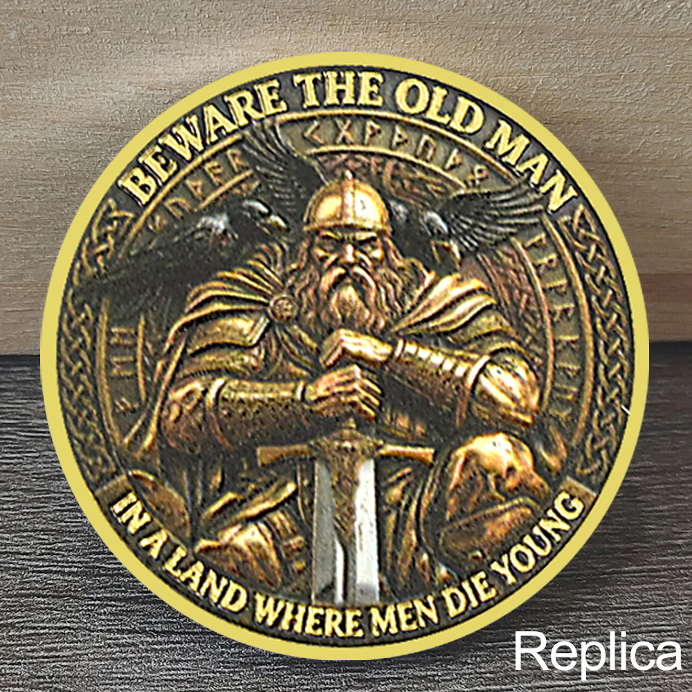 Viking Warrior Odin Coin Victo - Token Coin Mechanism reseña y precio