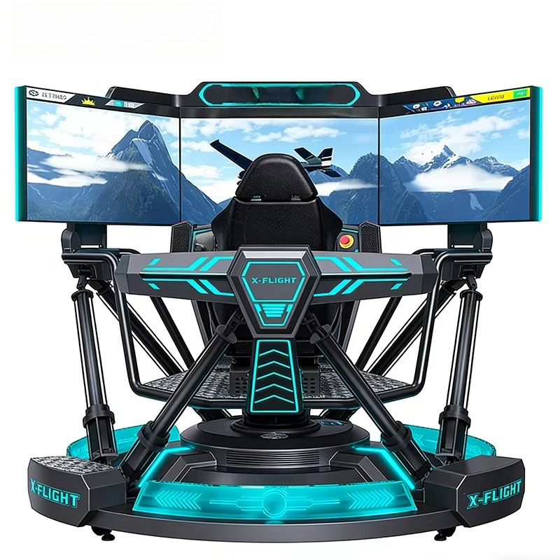 VR Flying Simulator Aircraft T - 9D Vr Simulator reseña y precio