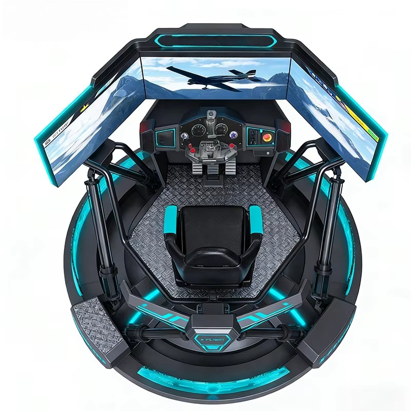 VR Flying Simulator Aircraft T - 9D Vr Simulator reseña y precio