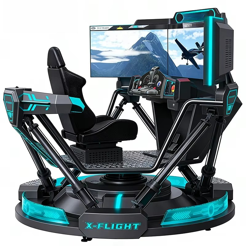 VR Flying Simulator Aircraft T - 9D Vr Simulator reseña y precio