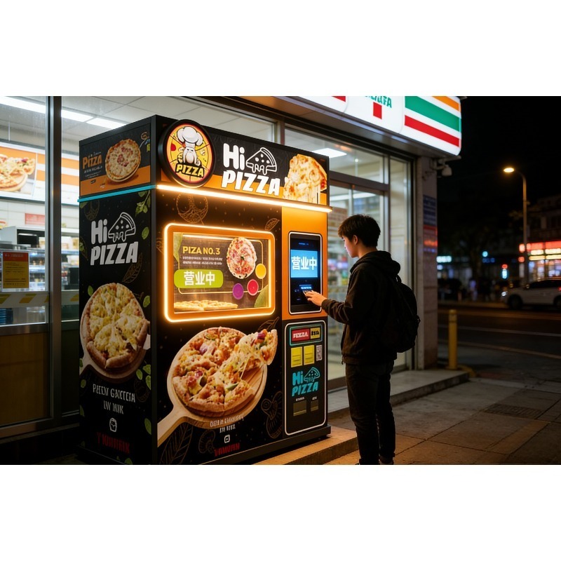 Automatic Pizza Making Vending - Commercial Vending Machine reseña y precio